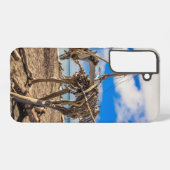 Driftwood-Kunstwerk am Hokitika Beach, Neuseeland Samsung Galaxy Hülle (Rückseite (Horizontal))