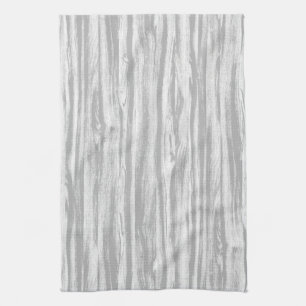 Driftwood-Muster - grau/grau/weiß Küchentuch