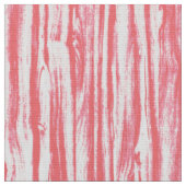Driftwood-Muster - Korallenrosa und Weiß Stoff (Nahaufnahme)