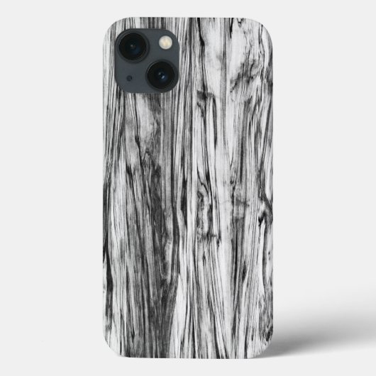 Driftwood-Muster - schwarz, weiß und grau Case-Mate iPhone Hülle (Rückseite)