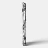 Driftwood-Muster - schwarz, weiß und grau Case-Mate iPhone Hülle (Rückseite / Links)