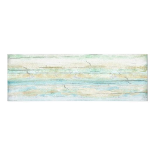 Driftwood Ocean Beach Coastal Seashore Hochzeit Fotodruck (Vorne)