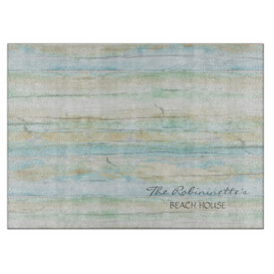 Driftwood Ocean Beach House Coastal Seashore Schneidebrett