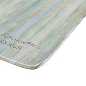 Driftwood Ocean Beach House Coastal Seashore Shore Schneidebrett (Ecke)