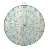 Driftwood Ocean Beach House Küste Seashoredriftw Dartscheibe (vorne)