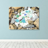 Driftwood Rock Garden Leinwand Art Collection (Insitu (Holzboden))