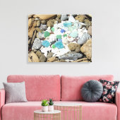 Driftwood Rock Garden Leinwand Art Collection (Insitu (Wohnzimmer))