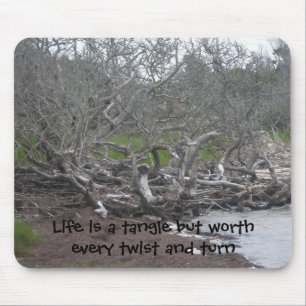 Driftwood & Seaweed Mousepad Life ist ein "Tangle"