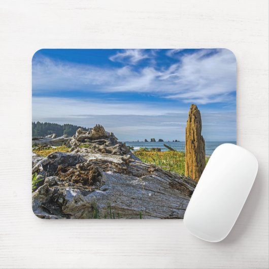 Driftwood Serenity Mousepad (Mit Mouse)