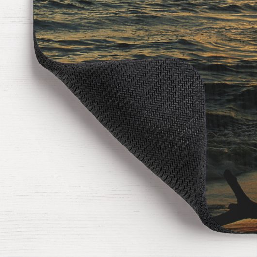 Driftwood Sunset Mousepad (Ecke)