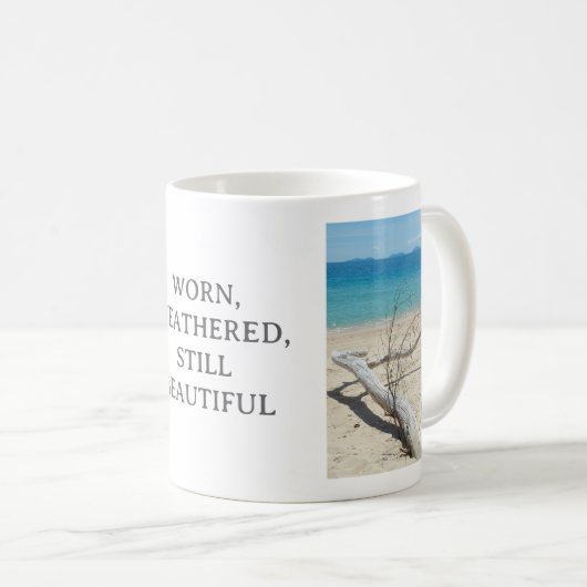 DRIFTWOOD THEMED COFFEE MUG KAFFEETASSE (VorderseiteRechts)