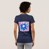 Driftwood Wal Schwimmdesign T-Shirt (Schwarz voll)