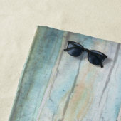 Driftwood Watercolor Beach Rustikale Holzküste Strandtuch (Beispiel)