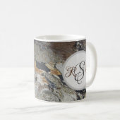 Driftwood Woodgrain Foto Extravagant Ursprüngliche Kaffeetasse (VorderseiteRechts)