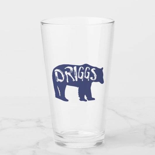 Driggs Idaho Bear Glas (Vorderseite)