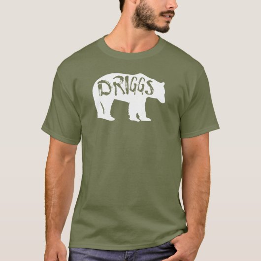 Driggs Idaho Bear T-Shirt (Vorderseite)