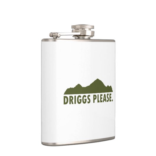 Driggs Idaho, bitte Flachmann (Rechts)