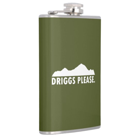 Driggs Idaho, bitte Flachmann (Rechts)