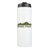 Driggs Idaho, bitte Thermosbecher (Vorderseite)