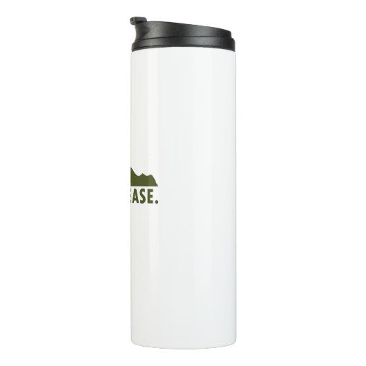 Driggs Idaho, bitte Thermosbecher (Nach rechts gedreht)