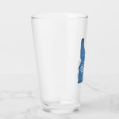 Driggs Idaho Wood Grain Glas (Rechts)