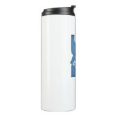 Driggs Idaho Wood Grain Thermosbecher (Nach links gedreht)