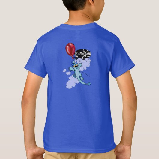 Drill Away Balloon Dragon Dream Big T-Shirt (Rückseite)