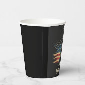 Drill Baby Drill American Trump Energy Economy Pappbecher (Rechts)