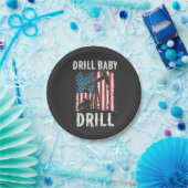Drill Baby Drill American Trump Energy Economy Pappteller (Party)