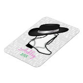 Drill Dance Team Christmas Boot und Hat Magnet (Linke Seite)