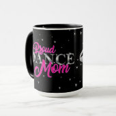 Drill Dance Team Proud Dance Mama Tasse (Vorderseite Links)