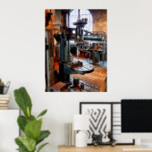 Drill Press Near Window Poster (Heimbüro)