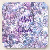 Drill Queen Getränkeuntersetzer (Vorderseite)