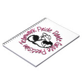 Drill Team - Dance Grace Precision Teamwork Prix Notizblock (Linke Seite)