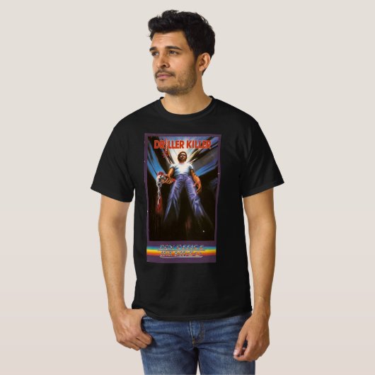 Driller Killer Horror 80s Terror Slasher Movies T-Shirt (Vorne ganz)