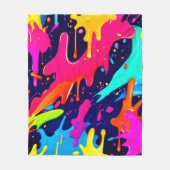 Drilling Color Chaos Fleecedecke (Vorderseite)