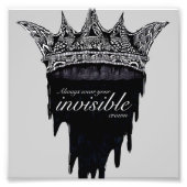 Drilling mit Text - v2 Fotodruck (Vorne)