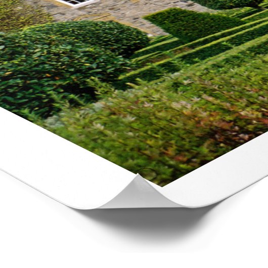 Drimnagh Castle, Dublin Irland Poster (Ecke)