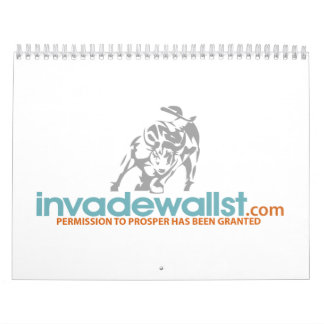 Dringen Sie Wall Street-Kalender ein Kalender