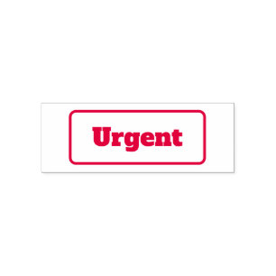 Dringend einfache Briefmarke für Unternehmen Permastempel