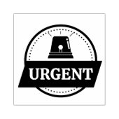 DRINGEND GUMMISTEMPEL (Prägung)