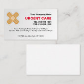 Dringende Sorgfalt-KUNDENGERECHTE Visitenkarte (Vorne/Hinten)