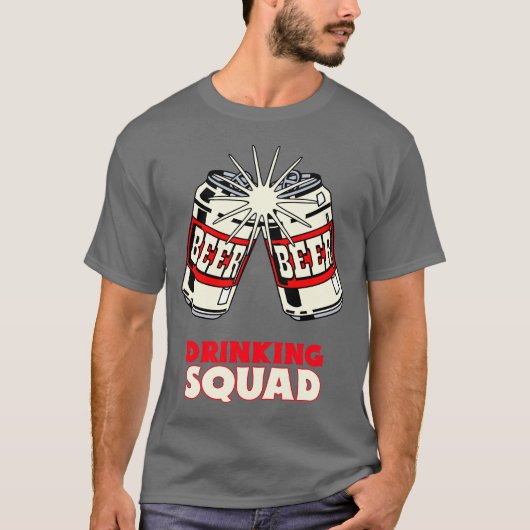 Dringende Squad Biere T-Shirt (Vorderseite)