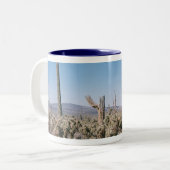 Dringende Tasse Arizona Sonoran Wüste Panoramablic (Vorderseite Links)