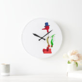 Dringende Vogeluhr Große Wanduhr (Zuhause)