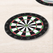 Dringender Game Dart Board Untersetzer (Angewinkelt)