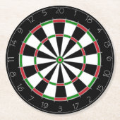 Dringender Game Dart Board Untersetzer (Vorderseite)