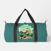 Dringender individuelle Name Duffle Bag (Vorderseite)
