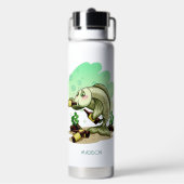Dringender individuelle Name Trinkflasche (Hinten)