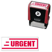 Dringliche Selbstfärbung der Briefmarke Permastempel (Beispiel)